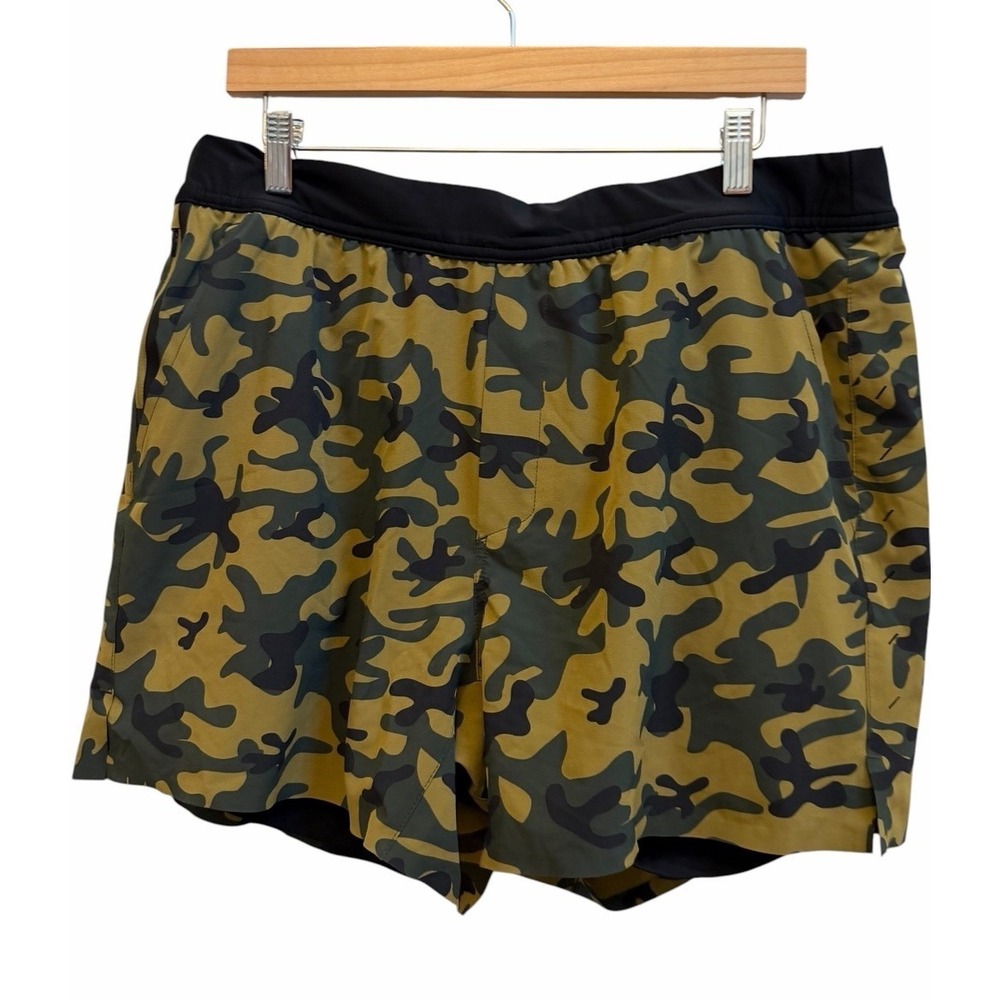 Ten Thousand The Interval Shorts Mens 2XL 5" Teton Camo Lined Athletic XXL - Picture 3 of 5